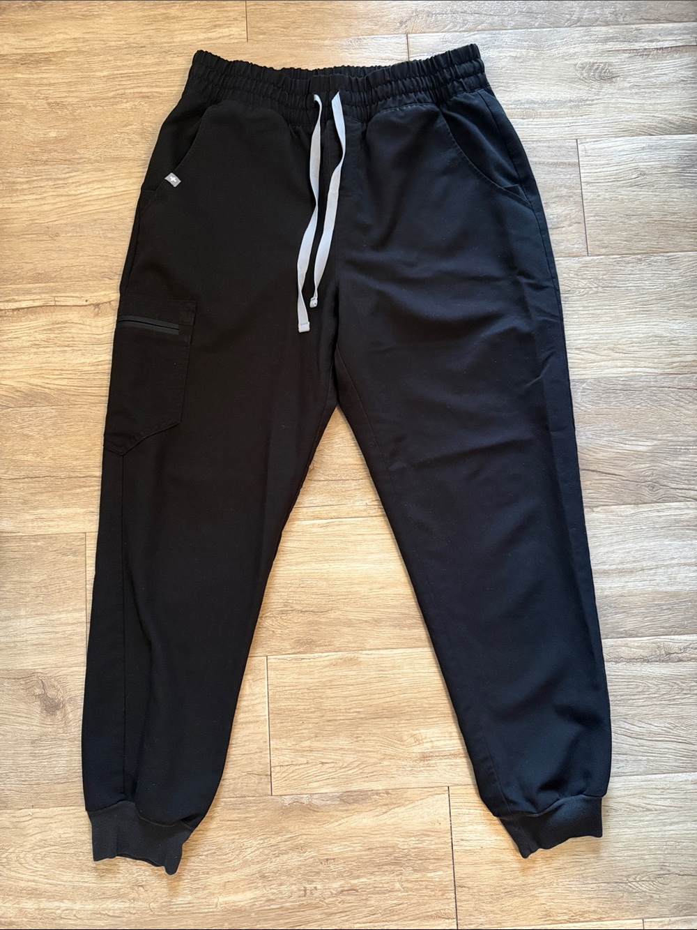 Women’s Black Drawstring Utility Jogger scrub pants